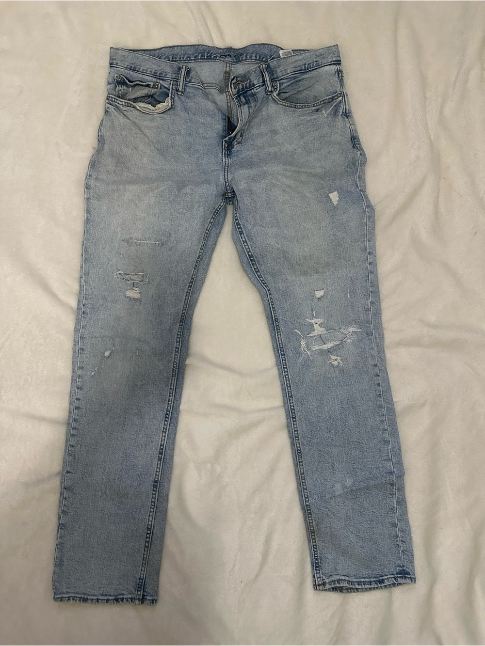 Old Navy Light Blue Slim Jeans 36x32